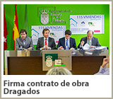Imagenes Firma contrato de obra Dragados